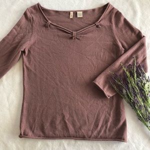 ✨Anthropologie Moth Mauve Sweater✨